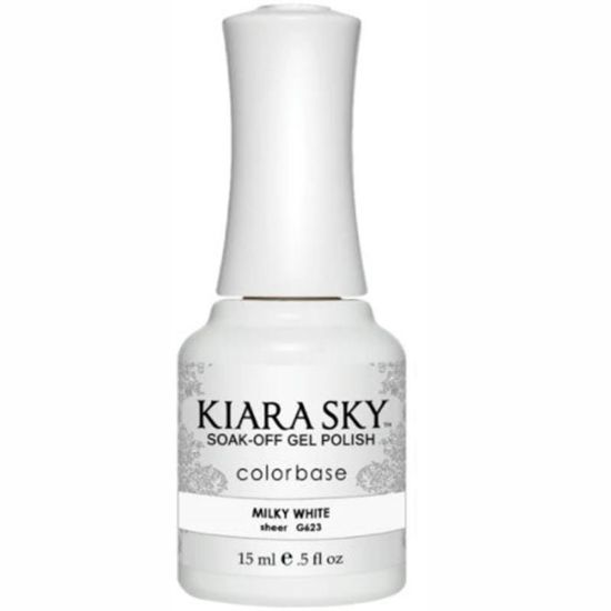 Picture of KIARA SKY G623 MILKY WHITE GEL 0.5OZ