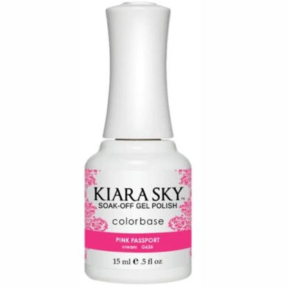 Picture of KIARA SKY G626 PINK PASSPORT GEL 0.5OZ