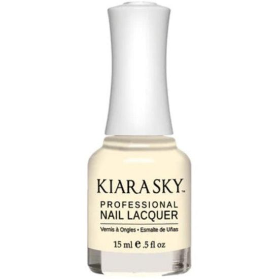 Picture of KIARA SKY N645 WHITE PEACH LACQUER 0.5OZ