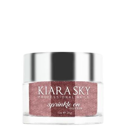 Picture of KIARA SKY SP253 SPRINKLE ON GLITTER ROSE GOLD RUSH 1OZ