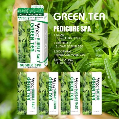 Picture of NBC DELUXE PEDICURE KIT GREEN TEA 1 KIT