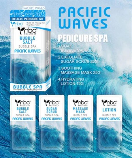 Picture of NBC DELUXE PEDICURE KIT PACIFIC WAVES 1 KIT