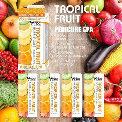 Picture of NBC DELUXE PEDICURE KIT TROPICAL FRUIT 1 KIT