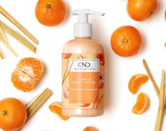 Picture of CND SCENTSATIONS TANGERINE & LEMONGRASS HAND & BODY LOTION 8.3 OZ