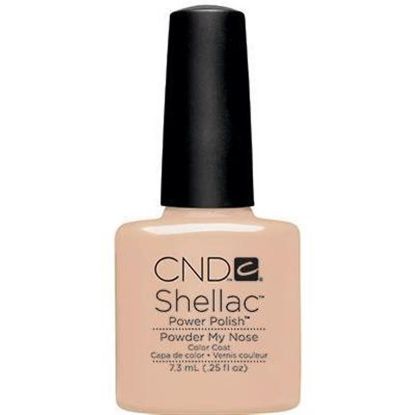 Picture of CND SHELLAC 136 POWDER MY NOSE 0.25OZ