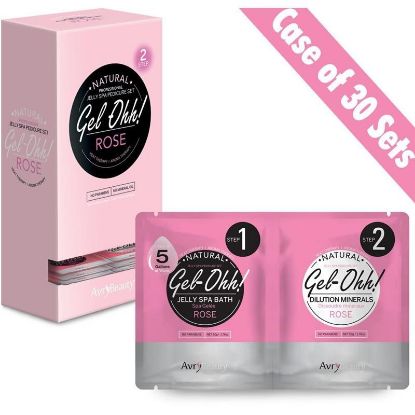 Picture of AVRY BEAUTY GEL OHH AB JELLY 2 STEPS ROSE WATER 30PCS CS