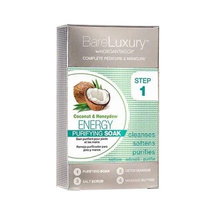 Picture of BARE LUXURY DELUXE SPA PEDICURE KIT ENERGY COCONUT AND HONEYDEW SINGLE PACK