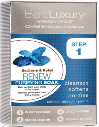 Picture of BARE LUXURY DELUXE SPA PEDICURE KIT RENEW SEABERRY & KUKUI SINGLE PACK