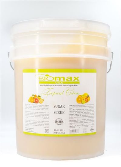 Picture of BIOMAX SUGAR SCRUB TROPICAL CITRUS 5 GALLON BUCKET