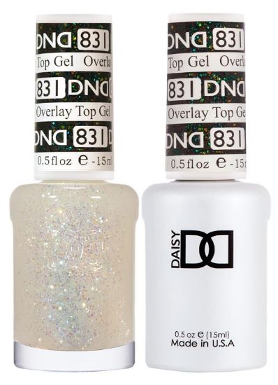 Picture of DND DUO TOP GEL OVERLAY 831