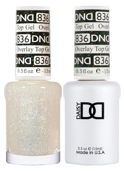 Picture of DND DUO TOP GEL OVERLAY 836