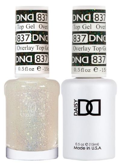 Picture of DND DUO TOP GEL OVERLAY 837