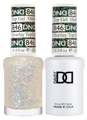 Picture of DND DUO TOP GEL OVERLAY 846