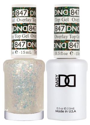 Picture of DND DUO TOP GEL OVERLAY 847