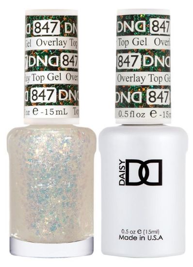 Picture of DND DUO TOP GEL OVERLAY 847