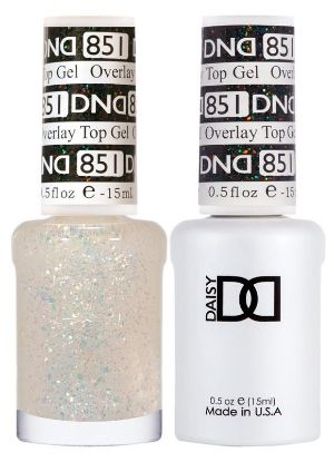 Picture of DND DUO TOP GEL OVERLAY 851