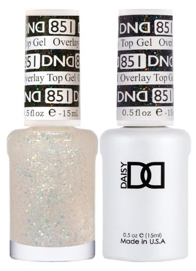 Picture of DND DUO TOP GEL OVERLAY 851