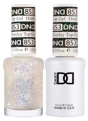 Picture of DND DUO TOP GEL OVERLAY 853