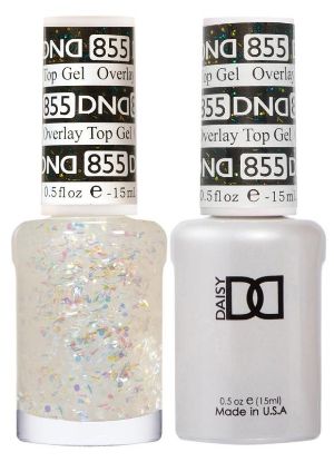 Picture of DND DUO TOP GEL OVERLAY 855