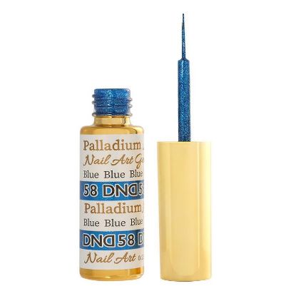 Picture of DND GEL NAIL ART PALLADIUM LINER #58 BLUE