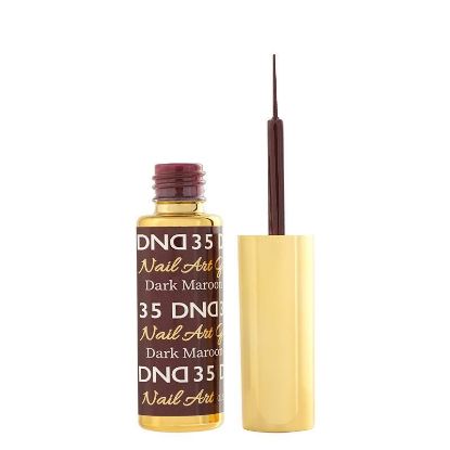 Picture of DND GEL NAIL ART LINER #35 DARK MAROON