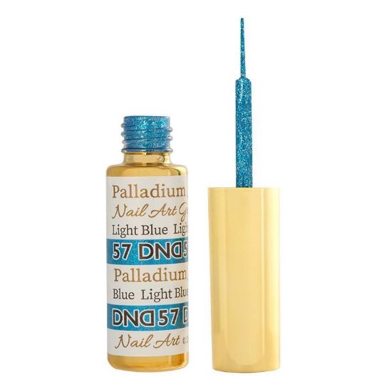 Picture of DND GEL NAIL ART PALLADIUM LINER #57 LIGHT BLUE