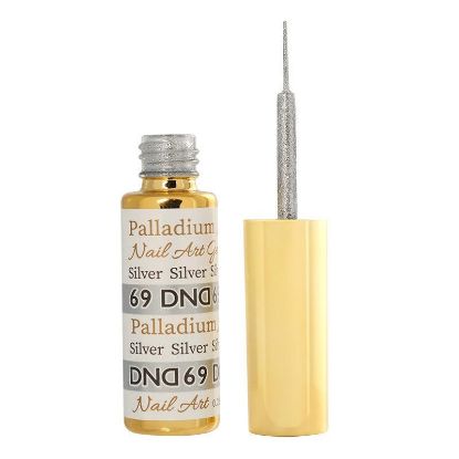 Picture of DND GEL NAIL ART PALLADIUM LINER #69 SILVER