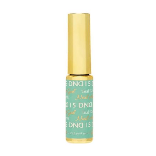 Picture of DND GEL NAIL ART LINER #15 TEAL GREEN