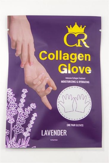 Picture of CROWN COLLAGEN GLOVE LAVENDER CASE OF 400 PAIRS