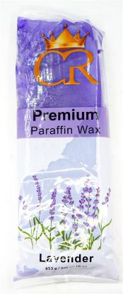 Picture of CROWN PARAFFIN WAX LAVENDER SINGLE