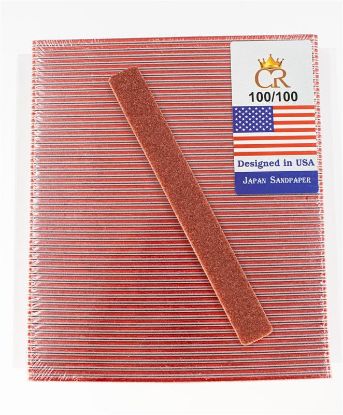 Picture of CROWN RED MYLAR REGULAR FILES 100/100 50PCS