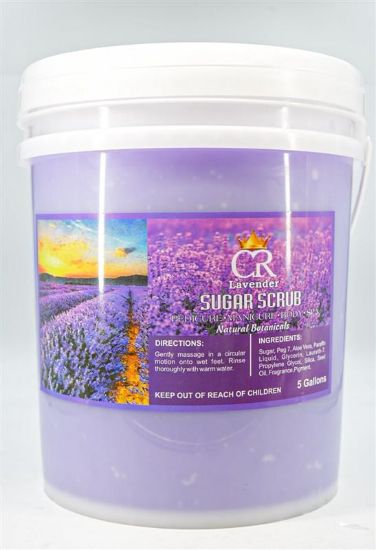 Picture of NEW CROWN SUGAR SCRUB 5 GALLONS - LAVENDER