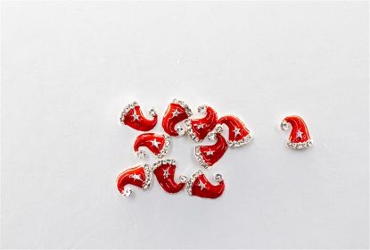 Picture of RED SANTA HAT CHARMS