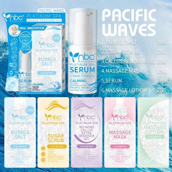 Picture of NBC PLATINUM SPA 6 STEP CASE OF 30 - PACIFIC WAVES