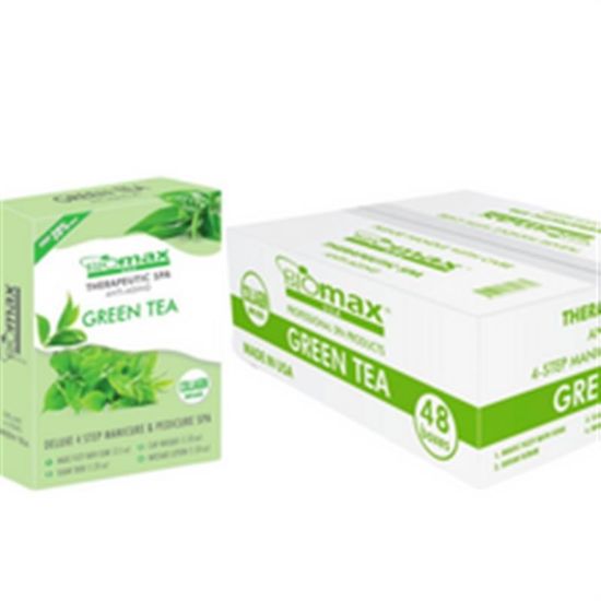 Picture of BIOMAX THERAPEUTIC SPA 4 STEP KIT GREEN TEA CASE OF 48 KITS