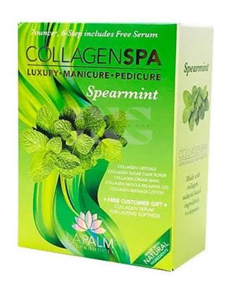 Picture of LA PALM SPEARMINT COLLAGEN SPA CASE OF 60 KITS