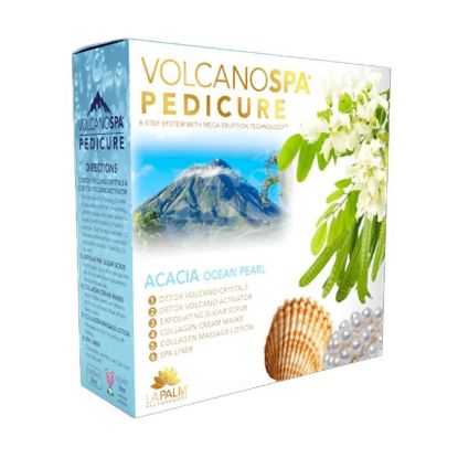 Picture of LA PALM VOLCANO 6 STEPS ACACIA OCEAN PEARL 36PCS CS