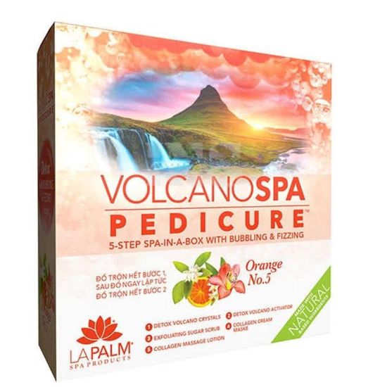 Picture of LA PALM VOLCANO 6 STEPS ORANGE N5 36PCS CS