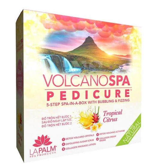 Picture of LA PALM VOLCANO 6 STEPS TROPICAL CITRUS 36PCS CS