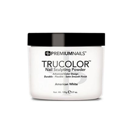 Picture of PREMIUMNAILS TRUCOLOR AMERICAN WHITE ACRYLIC POWDER 3.7OZ