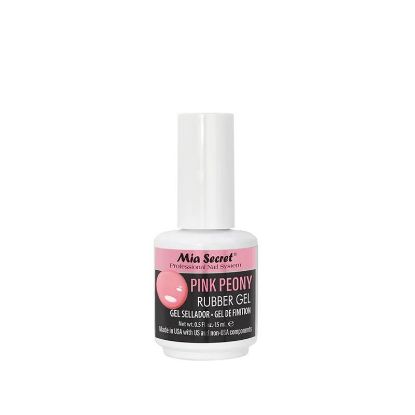 Picture of MIA SECRET RUBBER GEL PINK PEONY 0.5 OZ