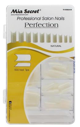 Picture of MIA SECRET PERFECTION NAIL TIPS 500PCS NATURAL