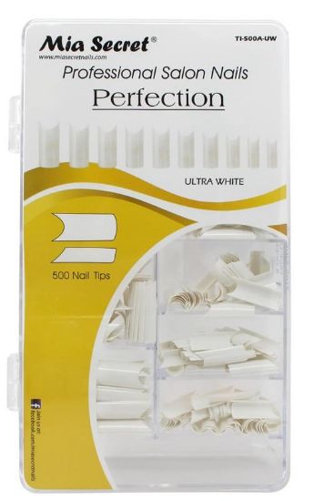 Picture of MIA SECRET PERFECTION NAIL TIPS 500PCS CLEAR