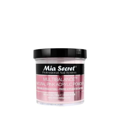 Picture of MIA SECRET MULTIBALANCE NATURAL PINK ACRYLIC POWDER 4 OZ