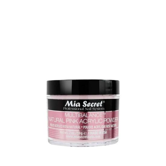 Picture of MIA SECRET MULTIBALANCE NATURAIL PINK ACRYILIC POWDER 2OZ