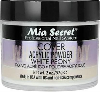 Picture of MIA SECRET COVER WHITE PEONY ACRYLIC POWDER 2 OZ