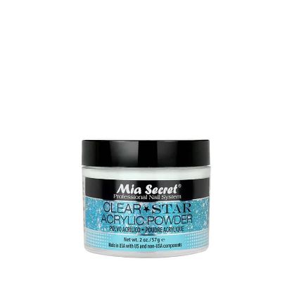 Picture of MIA SECRET CLEAR STARS ACRYLIC POWDER 2 OZ