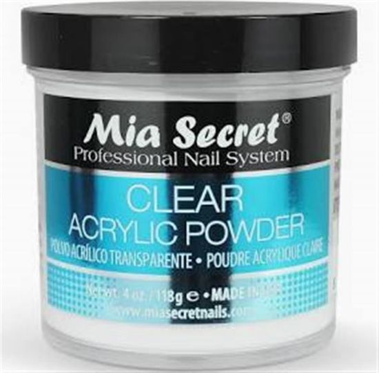 Picture of MIA SECRET CLEAR ACRYLIC POWDER 4OZ