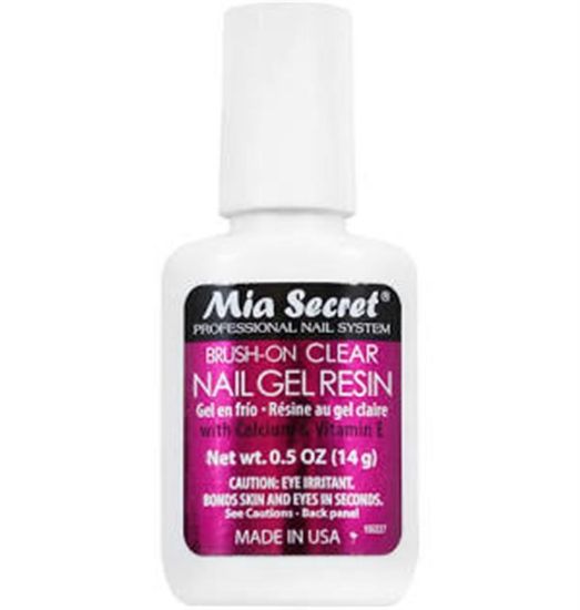 Picture of MIA SECRET BRUSH ON CLEAR NAIL GEL RESIN