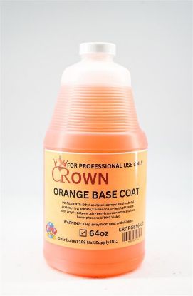 Picture of CROWN ORANGE BASE COAT - 64 OZ